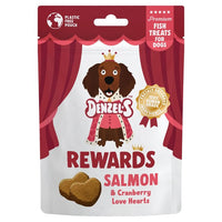 Denzels - Love Hearts Treats - Salmon & Cranberry - 70g