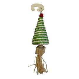 Happy Pet - Holly Robin - Straw Rope Tree Small Animal Toy