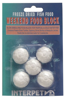 Interpet - Aquarium Food Block - Weekend