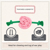Cath Kidston - Dolly Rose Rope Dog Toy