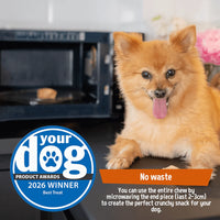 Yakers - Dog Chew, Peanut Butter & Banana - Medium