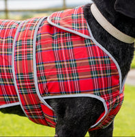 Ancol - Highland Tartan Dog Coat, Red