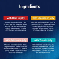 Felix - As Good As it Looks Favourites Selection, Cat Food in Jelly - 12 Pack (85g pouch)