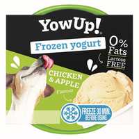 Salmon tartar frozen yogurt adult dog snacks container 110 g