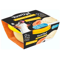 Salmon tartar frozen yogurt adult dog snacks container 110 g