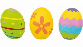 Trixie - Latex Squeaky Easter Egg