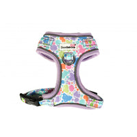 Doodlebone - Adjustable Airmesh Harness, Pastel Paint Splat -