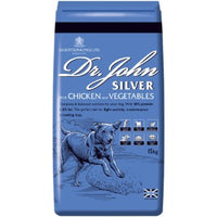 Dr John - Silver Chicken Working Dog Food - 15kg