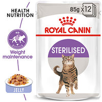 Royal Canin - Sterilised Wet Cat Food in Jelly - 85g Pouch