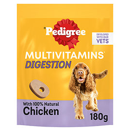 Pedigree - Multivitamins Digestion 30 Soft Dog Chews - 180g