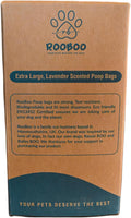 RooBoo - Lavender Scented Biodegradable Poo Bags  - 120pk (EN13432 Cert)