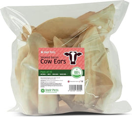 StelrPets - Cow Ear - Smoked Bacon - Per Ear