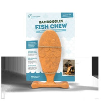 Bamboodles - Fish Dog Chew Salmon - Medium (7")