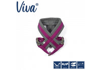 Ancol - Viva Nylon Padded Harness - Red - Large (52-71cm)