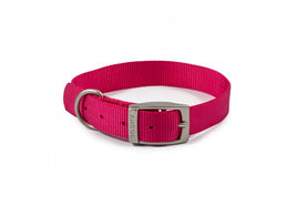 Ancol - Viva Nylon Buckle Collar - Pink - Size 3 (28-36cm)