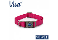 Ancol - Viva Nylon Adjustable Collar - Blue - Small (20-30cm)