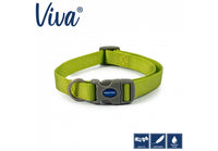 Ancol - Viva Nylon Adjustable Collar - Blue - Small (20-30cm)