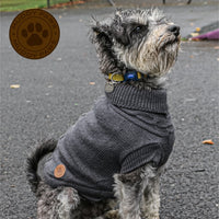 Ancol - Cable Knit Jumper - Grey - Small