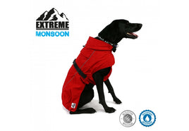 Ancol - Extreme Monsoon Dog Coat - Red - 50cm