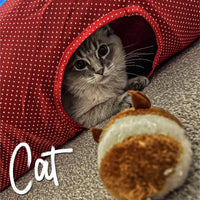 Ancol - Jittery Mice Cat Toy - Brown/White