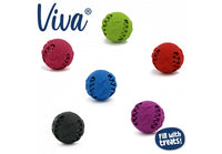 Ancol - Viva Playtime Treat Ball - Asst Colour