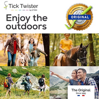O'Tom - Tick Twister, Tick Remover For People & Pets - 3pc