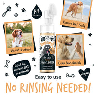 Bugalugs - No Rinse Paw Cleaner Foam Shampoo, Oatmeal - 200ml