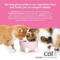 Catit Cuisine - Kitten Mousse, Chicken - 90g
