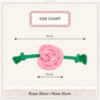 Cath Kidston - Dolly Rose Rope Dog Toy