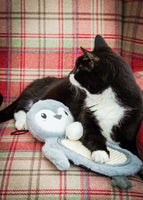 Rosewood - Mr Poppy Penguin Scratcher Mat Cat Toy