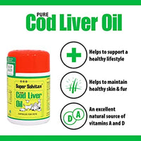 Super Solvitax - Pure Cod Liver Oil Capsules - 90 caps