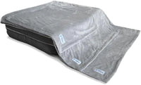 PetFusion - Premium Pet Fleece Blanket, Grey - Large (135 x 112cm)