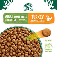 James Wellbeloved Small Breed Adult Dog, Grain Free Turkey