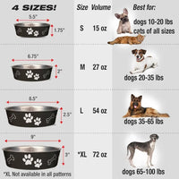 Love Pet - Bella Pet Bowl, Paparazzi Pink - Medium