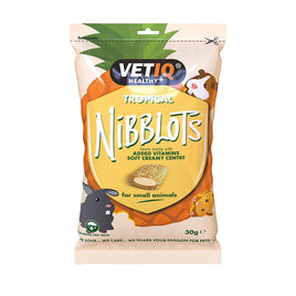 VetIQ - Nibblots Tropical Small Animal Treats - 30g