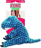Kong - Dynos T-Rex Dog Toy - Blue - Large