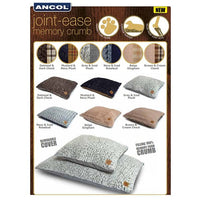 Ancol - Sleepy Paws Memory foam Crumb Duvet - Beige - Small (75x60cm)