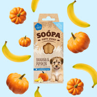 Soopa -Dental Sticks Banana & Pumpkin - Puppy - 100g