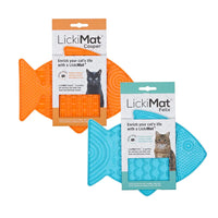 Licki Mat - Casper Cat - Orange

