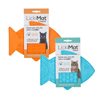 Licki Mat - Casper Cat - Orange