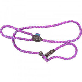 Hem & Boo - Mountain Rope Slip Lead - Purple And Mint - 1/2" x 60"