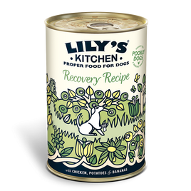 Lilys Kitchen -  Recovery Recipe Wet Food - Chicken, Potatoes & Banana - 400g Can