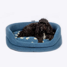 Danish Design - Fleece Harbour Paw Slumber Bed - 24"