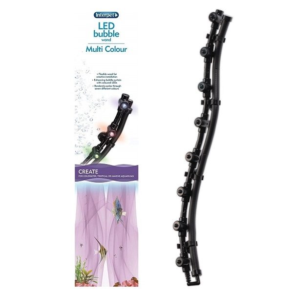 Interpet - Lamp Led Bubble Wand Multi Colour - 16cm