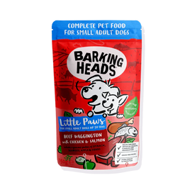 Barking Heads - Little Paws Wet Food - Beef with Chicken & Salmon - 150g