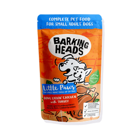 Barking Heads - Little Paws Wet Food - Chicken with Turkey - 150g