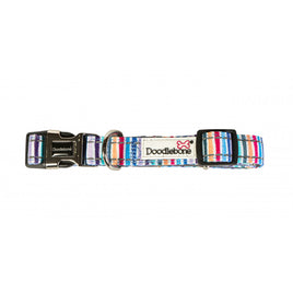 Doodlebone - Padded Pattern Collar - Stripes - Size 6-11