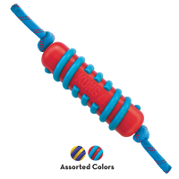 Kong - Jaxx Brights Stick With Rope - Assorted - Large