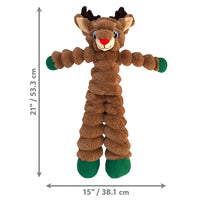 Kong - Holiday Shakers Crumples Reindeer - X Large