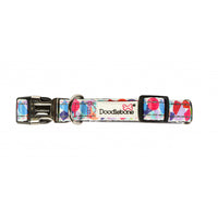 Doodlebone - Padded Pattern Collar - Abstract - Size 1-2